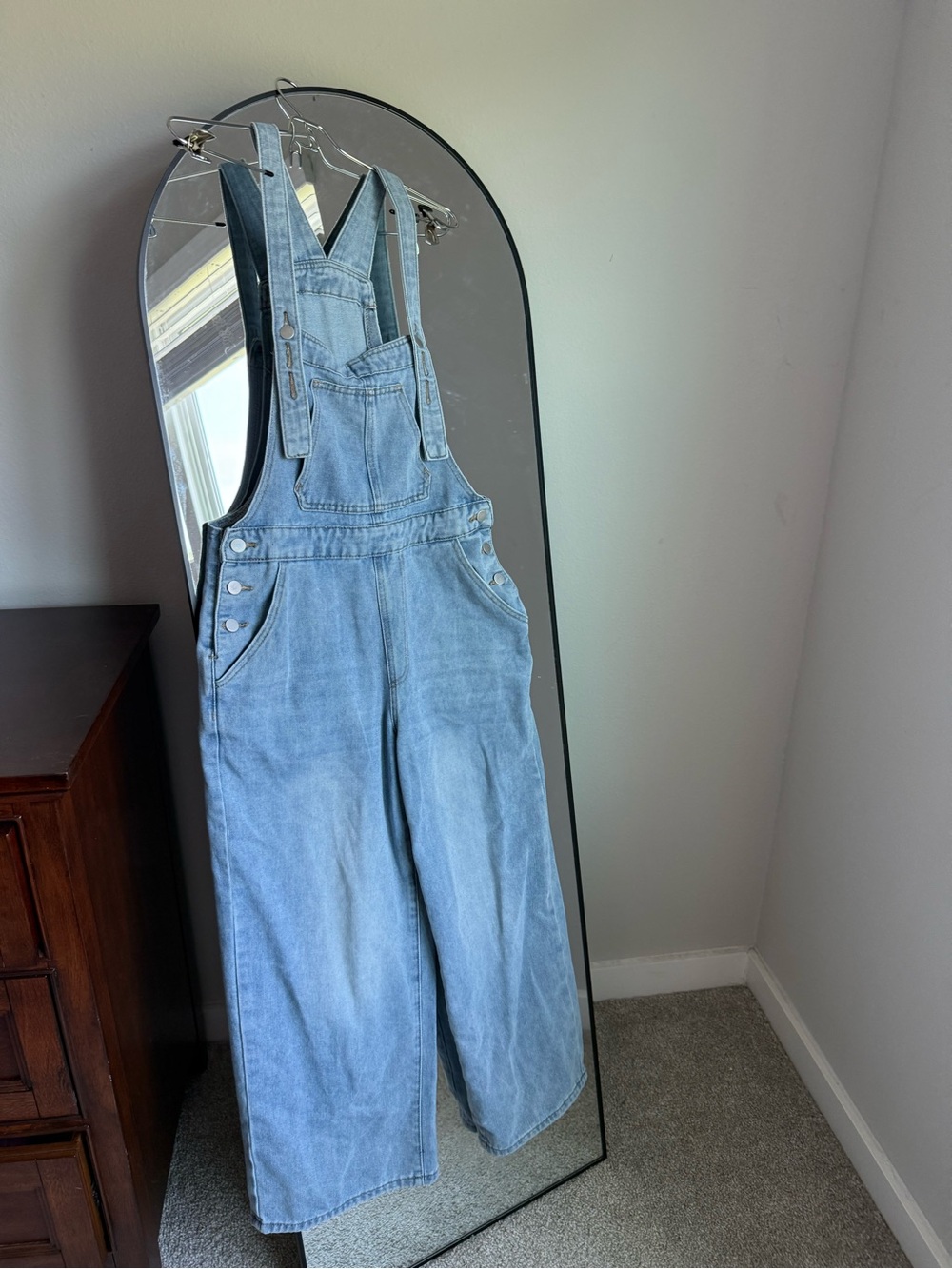 Dazy wide leg overalls